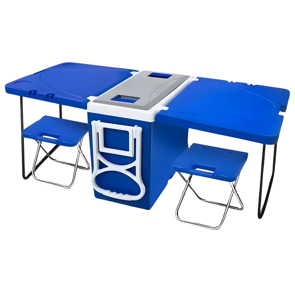 Caixa Térmica 32 L Com Mesa E 2 Cadeiras, Oferta de Carnaval