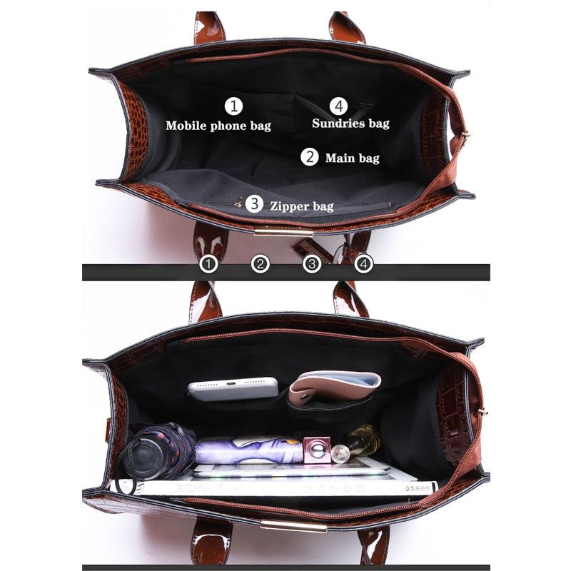 Bolsa Feminina de Couro - Redmoon