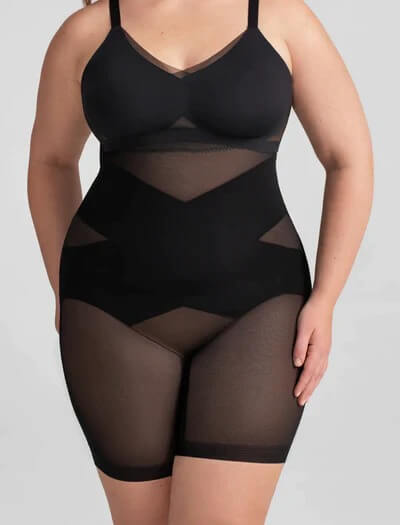 Super Cinta Short Magry Fit (Modeladora com Faixas de Alta Compressão)