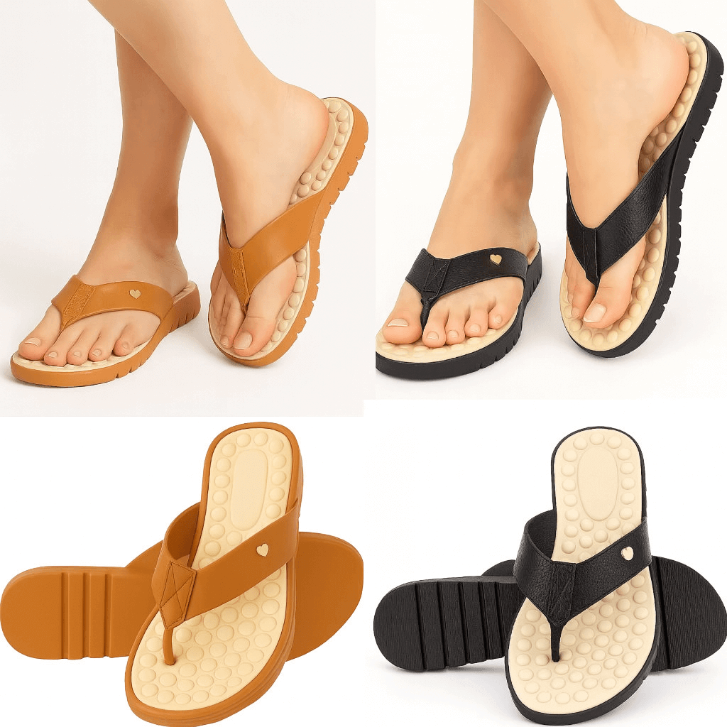 Chinelo Feminino Ortopédico Tratorado – Conforto e Estilo em Dobro