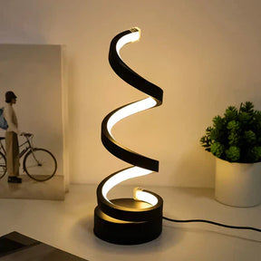 Luminária Espiral LED Minimalista