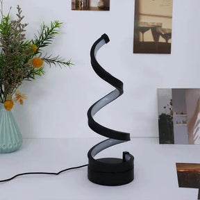 Luminária Espiral LED Minimalista