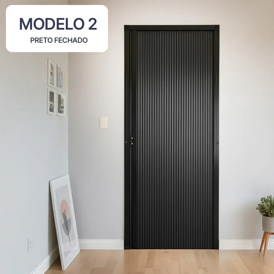 Porta Sanfonada Luxo - Super Oferta