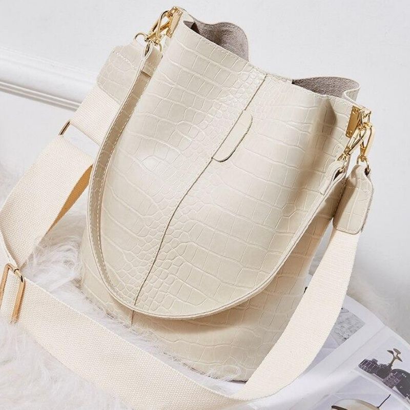 Bolsa De Couro - Crocodilo Tenent