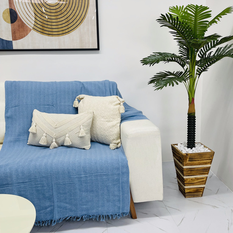 Manta Decorativa para Sofá Delicata