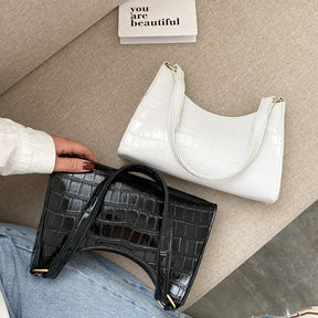 Bolsa de Ombro de Couro - Flower Luxury