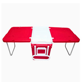 Caixa Térmica 32 L Com Mesa E 2 Cadeiras, Oferta de Carnaval